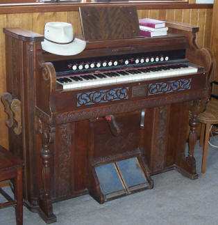 Single manual harmonium