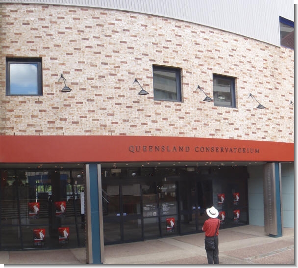 Entrance to Queensland Conservatorium