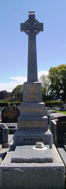 Gravestone of James Scullin