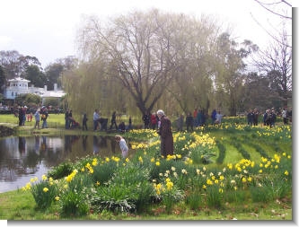 Garden at Dame Elisabeth Murdosch's Cruden Farm