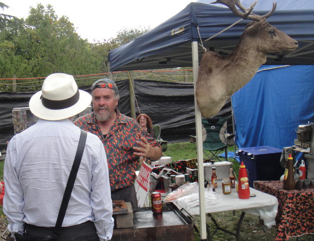 White Hat with Chilli Festival organiser