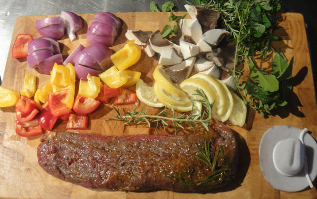 Shashlik ingredients