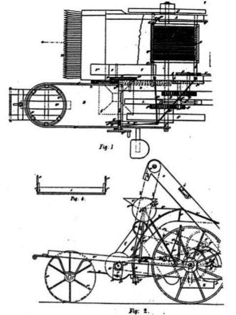 Sunshine Harvester - patent diagram