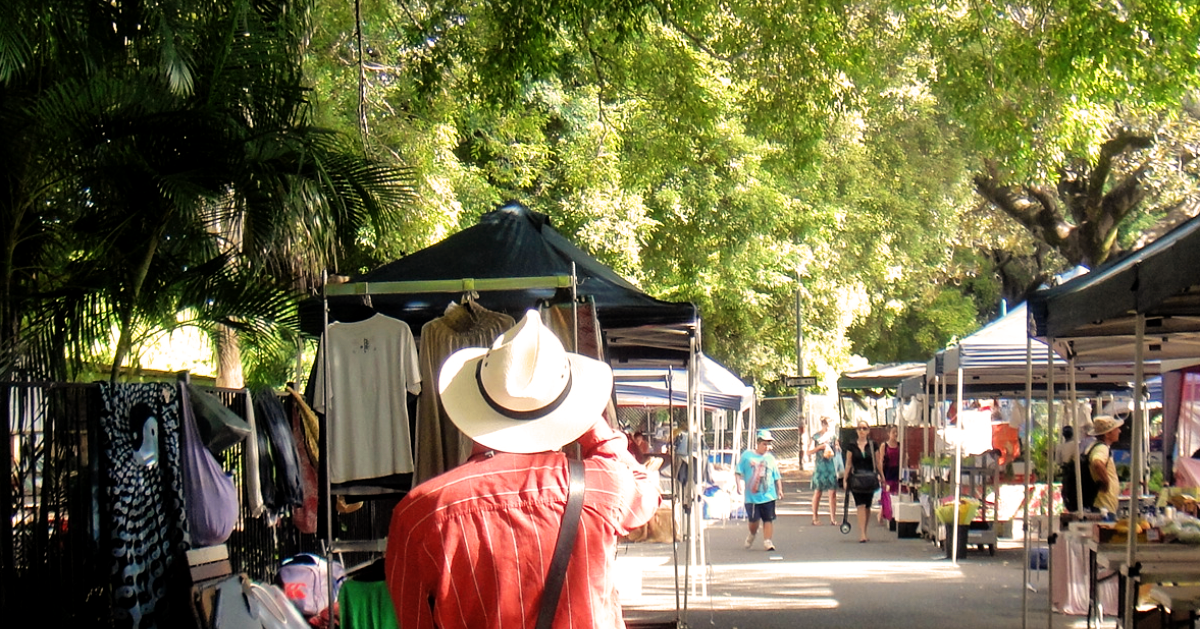 Davies Park Market, West End