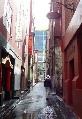 A lane in Chinatown