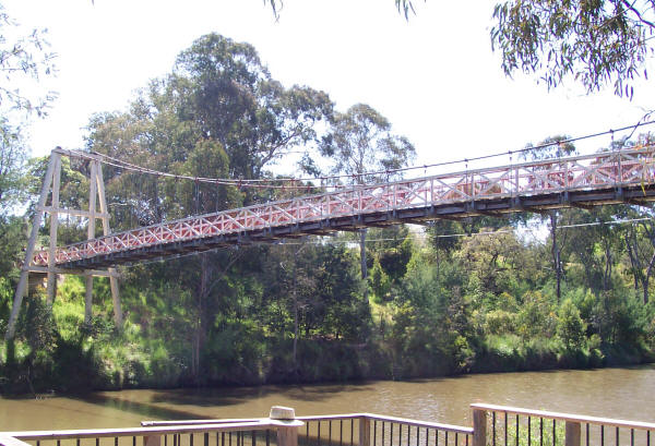 Kane's Bridge in Studley Park