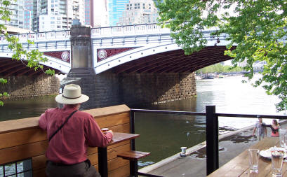 Underneath Princes Bridge