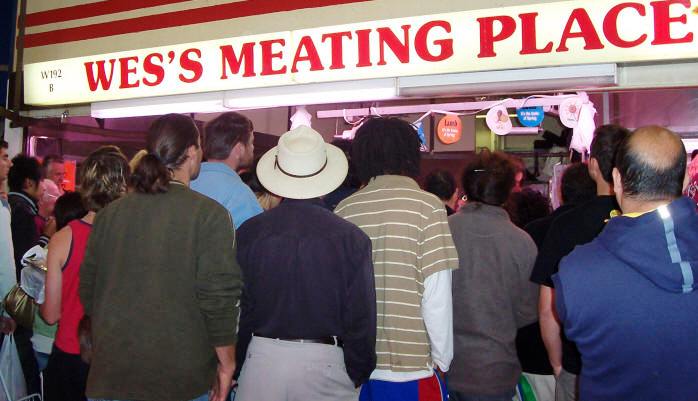 Preston Market meat auction