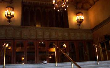 Entrance stairs to Regent Theatre