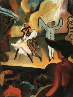 August Macke - Ballet Russe