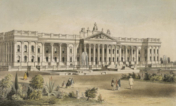 Melbourne Public Library 1858