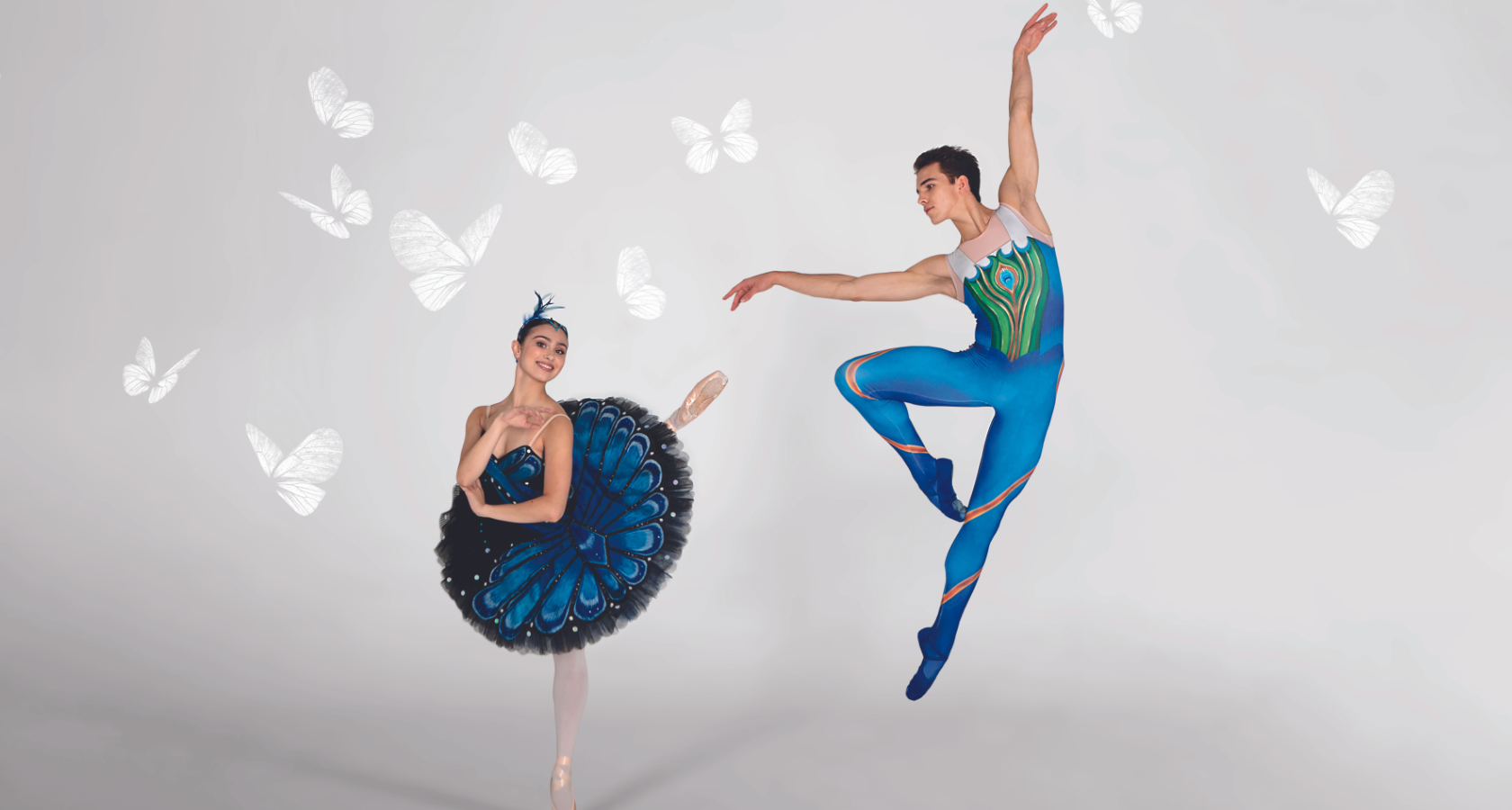 male and female dancer from Australian Ballet School