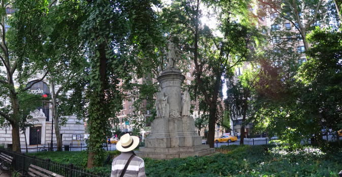 Verdi Statue New York