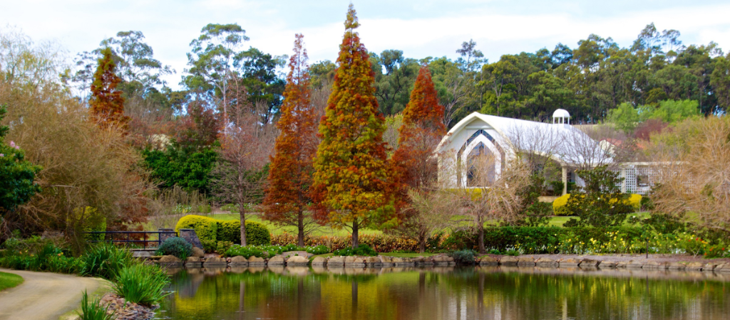 Gardens in the Hunter Valley, New South Wales, Australia