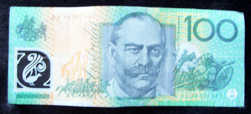 Sir John Monash on the $100 note