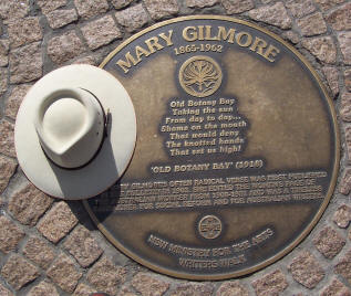 Mary Gilmore - plaque
