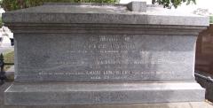 Inscription on Lalor grave