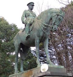 Statue of Sir John Monash in The Domain, Melbourne