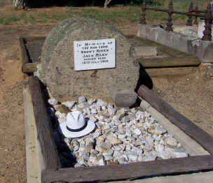 Grave of Jack Riley - the "Man from Snowy River"