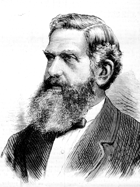 David Mitchell in 1880