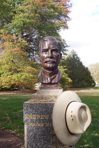 Bust of Andrew Fisher