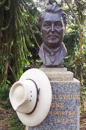 Bust of Joseph (Joe) Lyons