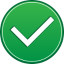 Green tick