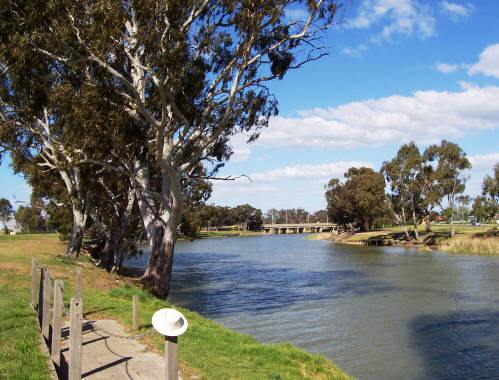 Wimmera River at Horsham